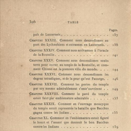 18 x 11 εκ. 8 σ. χ.α. + 307 σ. + 5 σ. χ.α., όπου στο φ. 2 κτητορική σφραγίδα CPC και χ�